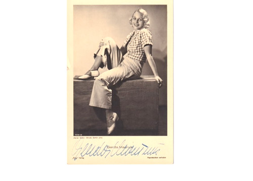 Gerda maurus autogramm - maurus,