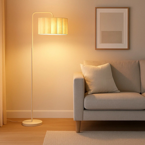 Kyra creme stehlampe leuchte - kyra,