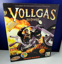 Vollgas / Full Throttle - Retro PC Spiel - Big Box - 90´s LucasArts Adventure