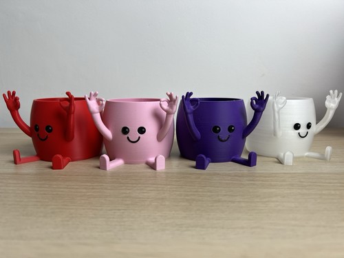 Niedlicher smiley happy pot - smiley,