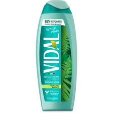 VIDAL White Musk/Muschio Bianco Showergel 95%Zut. natürlichen Ursprungs 250ml