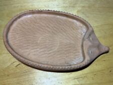 Keramik Römertopf Kresse-Igel, Vintage aus Ton 80er/90er Jahre LxB~24x14,5cm