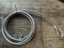 Drahtseil Anschlagseil Stahlseil Windenseil 3 m mit Schlaufe 6 mm