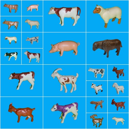 Playmobil bauernhof tiere - -,