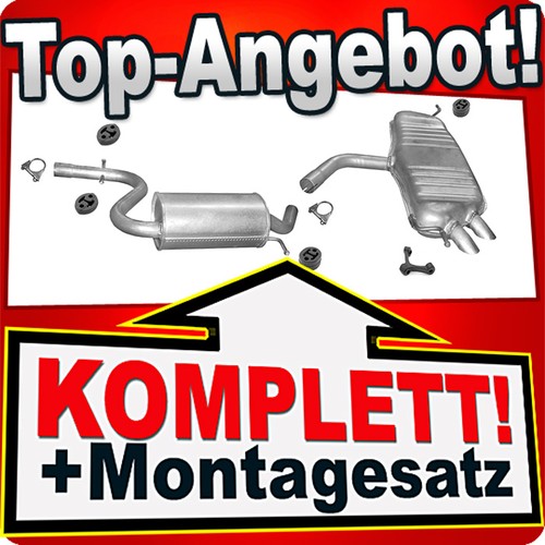 Auspuff für golf - golf, /