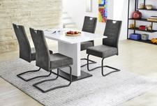 4er Set Schwingstuhl