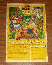 Seltene Werbung KABA -