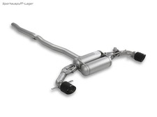 Remus Ø76mm RACE Anlage ab OPF Mercedes A-Klasse A35 AMG je 102mm Carbon