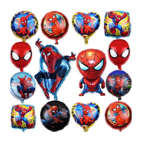 Spiderman folien helium luft - spiderman,