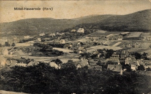 Hasserode wernigerode im - ak,