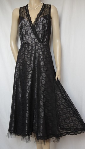 Laura ashley kleid schwarz - 38,