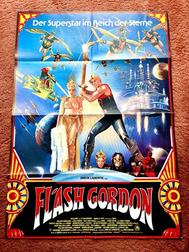 Flash gordon kinoplakat poster - gordon,