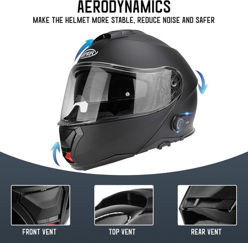 Motorrad klapphelm mit - motorrad,