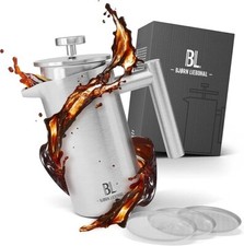 French press edelstahl silber - french,