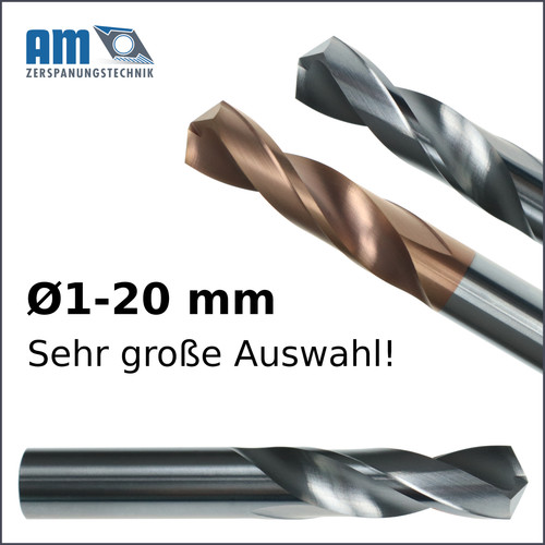 Vhm spiralbohrer kurzbohrer - vhm,