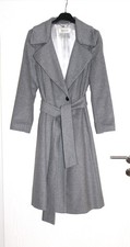Taifun Wollmantel mit Kaschmir grau