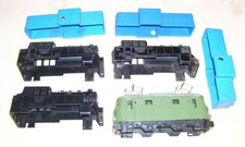 7 Gehäuseteile  BR 80, E 18 Stadtilm  und  V 100 MSW Weimar  Spur S