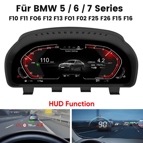 Hud lcd cluster digital - hud, tacho