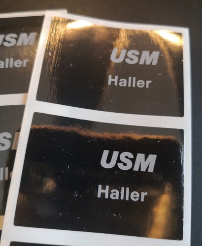 Usm haller aufkleber - usm, neu