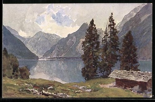 Künstler edward harrison - künstler-ak,