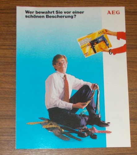 Seltene werbung broschüre - werbung, |