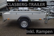 PKW Anhänger NEU 1500 Kg Tieflader 2550x1530x430 mm Saris Auffahrrampen