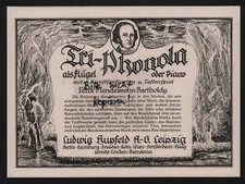 LEIPZIG, Werbung 1925, Ludwig