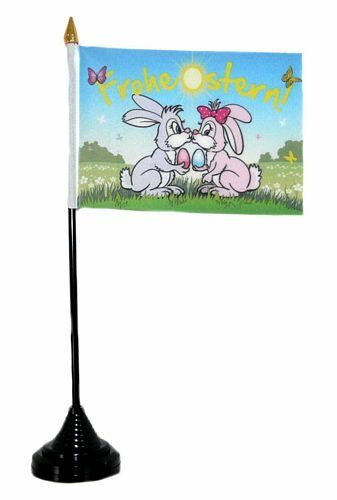 Tischfahne frohe ostern - frohe,