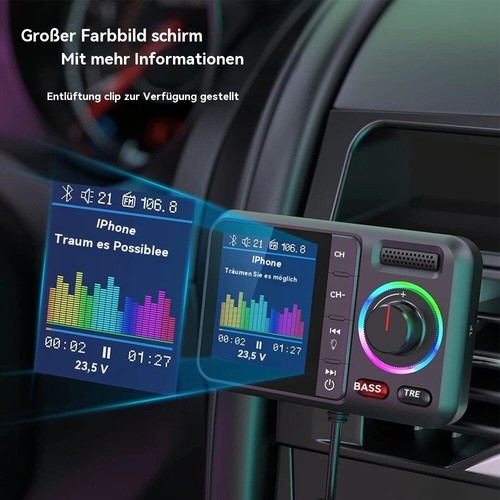 Transmitter radio auto kfz - fm,