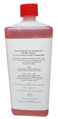 Edelstahl elektrolyt für - elektrolyt,