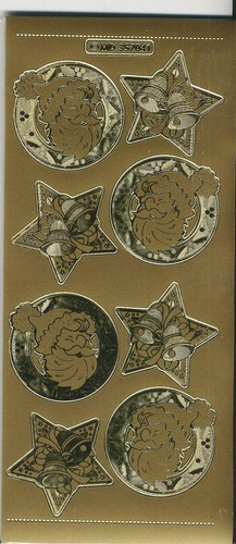 Zier-Sticker-Bogen-Weihnachtsm