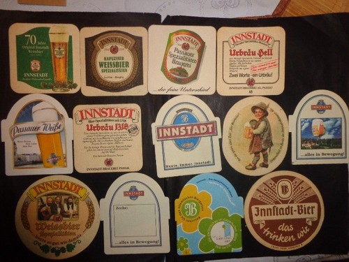 Bierdeckel brauerei innstadt - bierdeckel,