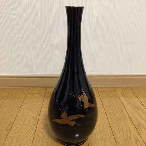 Kasho ikebana vase twin cranes - kasho,