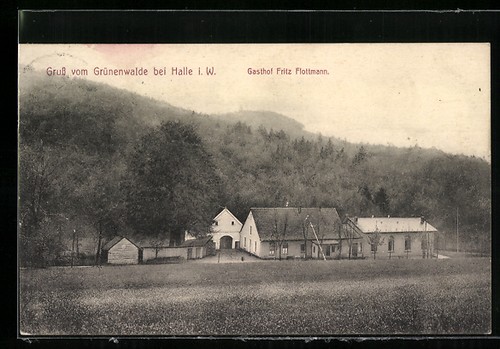 Ansichtskarte halle w - i.,