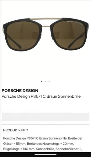 Porsche design sonnenbrille - design,