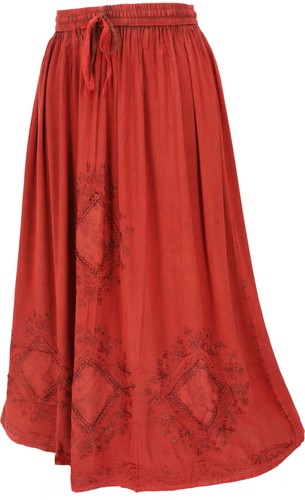 Bestickter boho hippierock - boho,