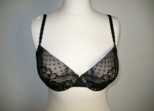 Schalen BH schwarz mit Bügel