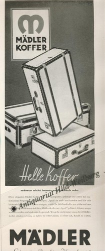 MÄDLER-KOFFER.Helle
