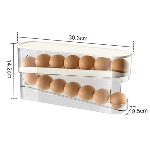 Doppelschicht kühlschrank - doppelschicht, ei
