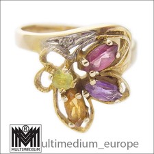 333 Gelbgold Diamant Ring