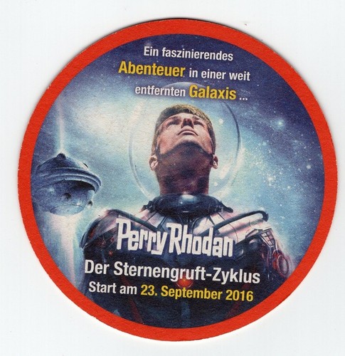 Bierdeckel motiv perry rhodan - perry,