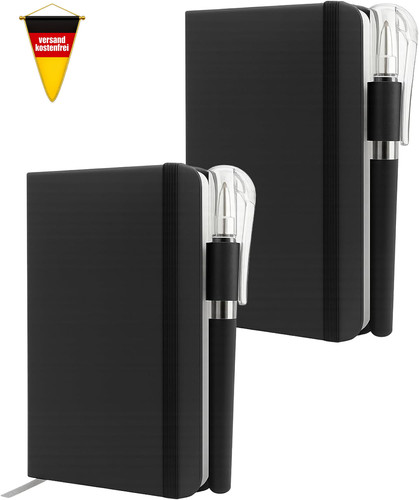 Klein notizbuch set mit stift - klein,