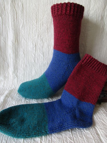 Wollsocken handgestrickt