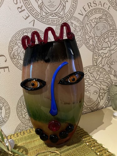 Murano vase glasobjekt villa - glasobjekt,