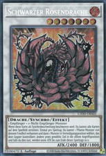YuGiOh Schwarzer Rosendrache