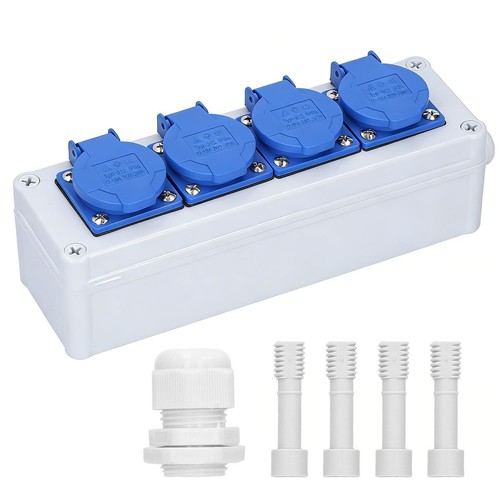 Steckdosenverteiler schuko - x,