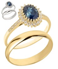 Trauringe Paar-Preis 375 Gold