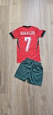 Retro Portugal  Kinder Trikot #7 Ronaldo Home EM 2024, neu