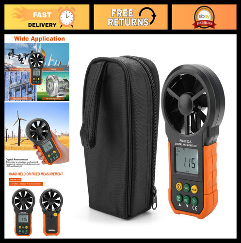 Portable digital anemometer - digital,
