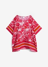 Neu Oversize Tunika Gr. 48/50 Pinklady Weiß Damentunika Bluse Top Shirt Oberteil